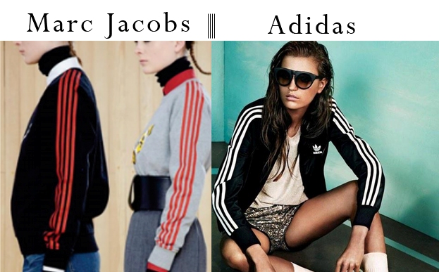 Adidas is suing Marc by Marc Jacobs 