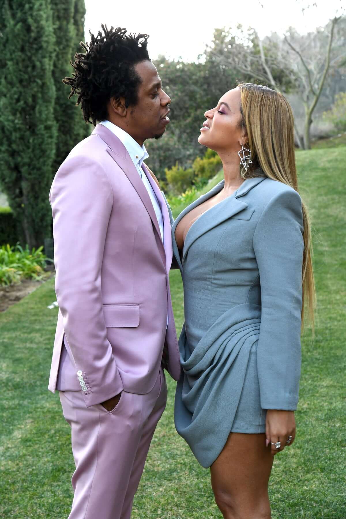 Beyoncé and JayZ Serve Couple Goals at Roc Nation Brunch Capital