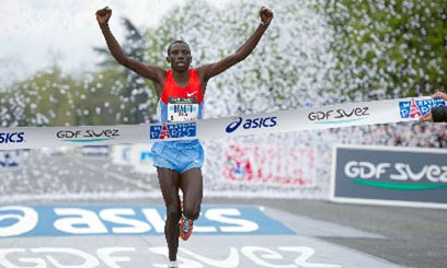 Paris specialist Biwott wins marathon » Capital News