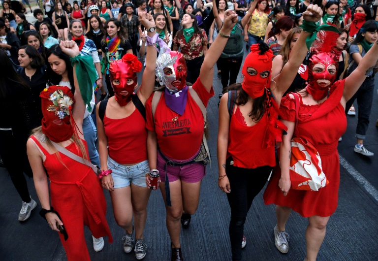 Over 1,000 women take feminist anthem to Chile's streets » Capital News