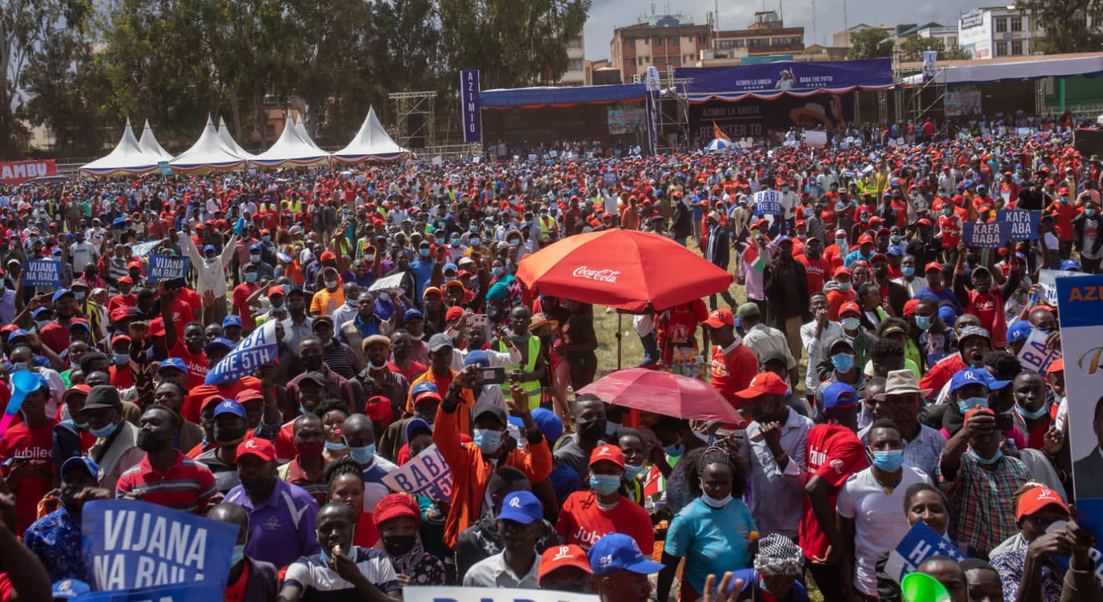 PICTURES: Raila's Azimio Rally In Thika » Capital News