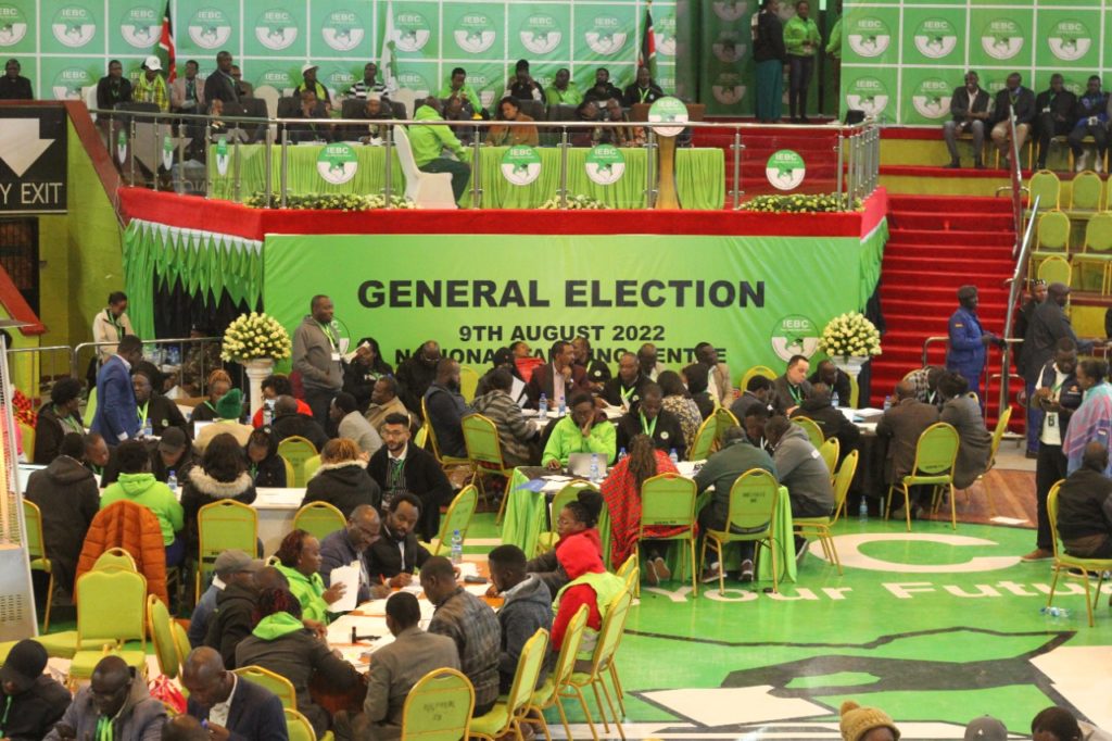 IEBC Speeds Up Validation Of Constituency Tallies After Taming ...