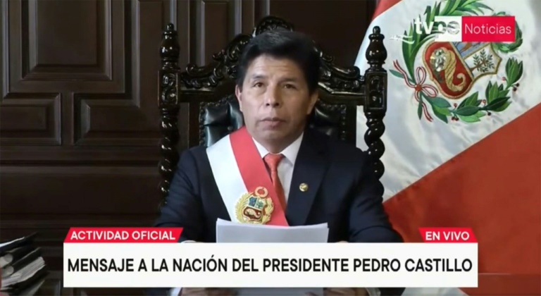 Peru President Ousted And Arrested After Bid To Dissolve Congress ...