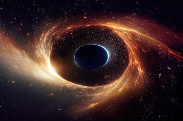 man made black hole china