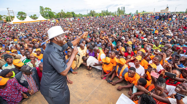 Raila Threatens Street Protests If Ruto Disobeys Court Orders