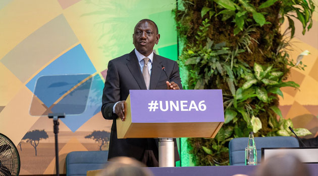 Ruto rallies world leaders to back Nairobi’s bid to host UN plastics bureau
