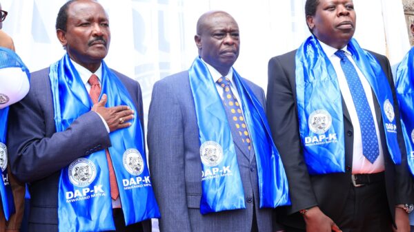 Gachagua and Kalonzo have vowed to unite like-minded leaders to topple President Ruto in 2027.