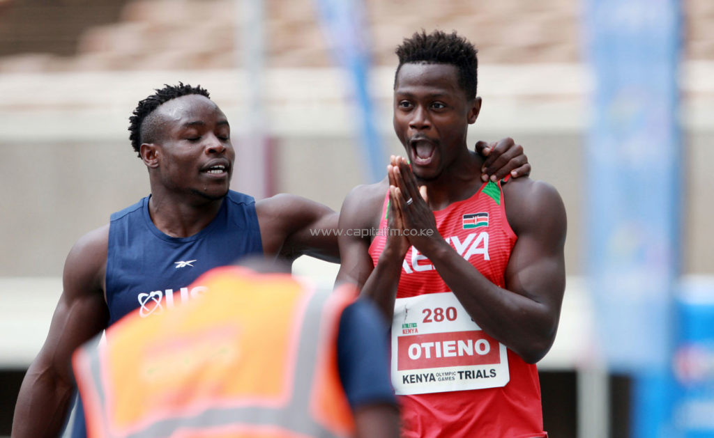 Kenya's three Olympic-bound sprinters leave for Kurume ...