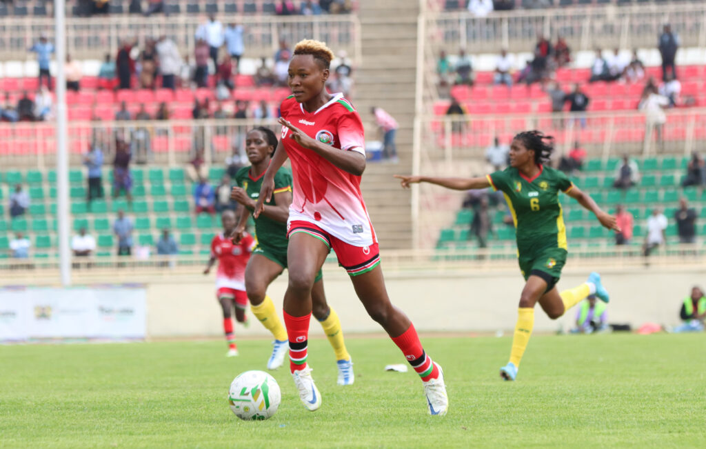 Violet Nanjala came off the bench to change the game for Starlets. PHOTO/Timothy Olobulu