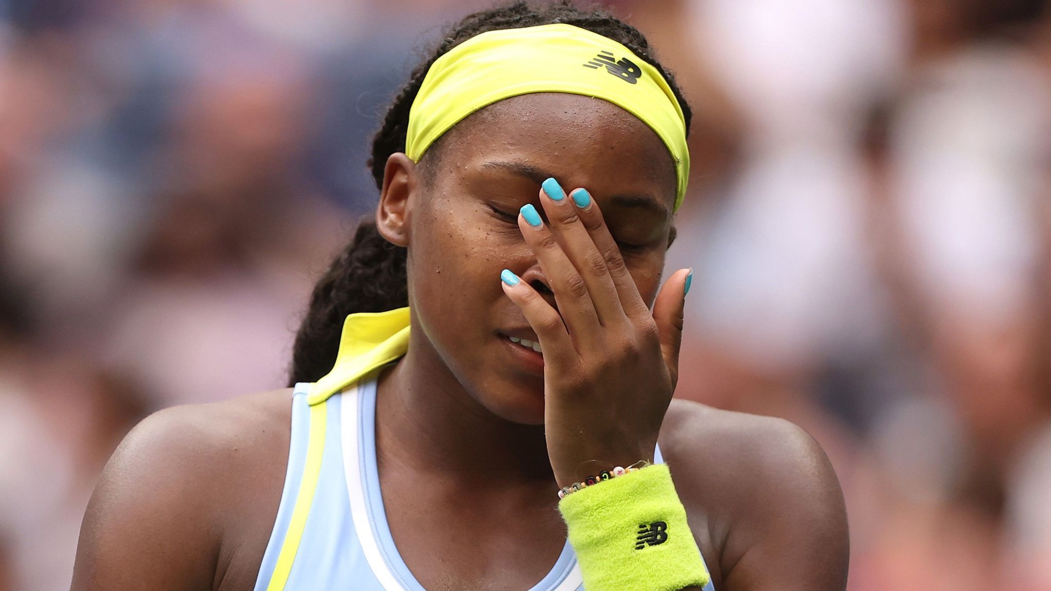 American tennis star Gauff splits with coach Gilbert