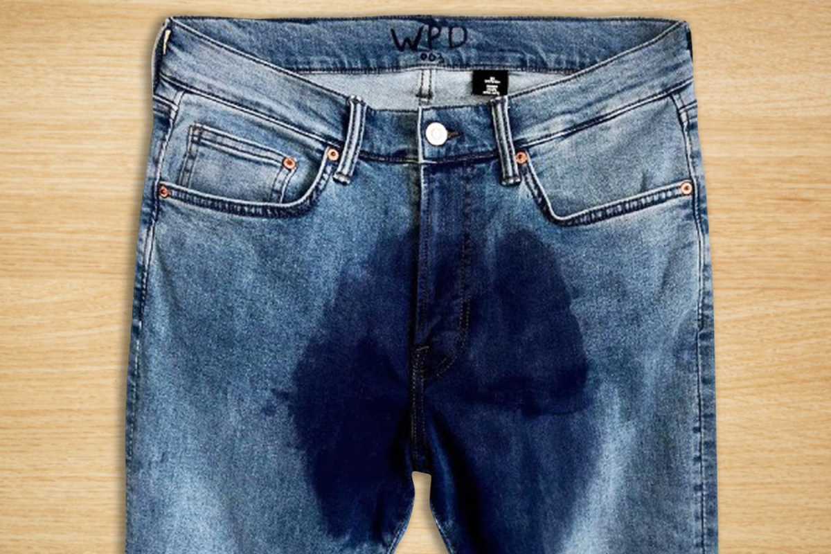 Weird World: Denim company selling is jeans that look like the wearer has  peed their pants - The Sauce