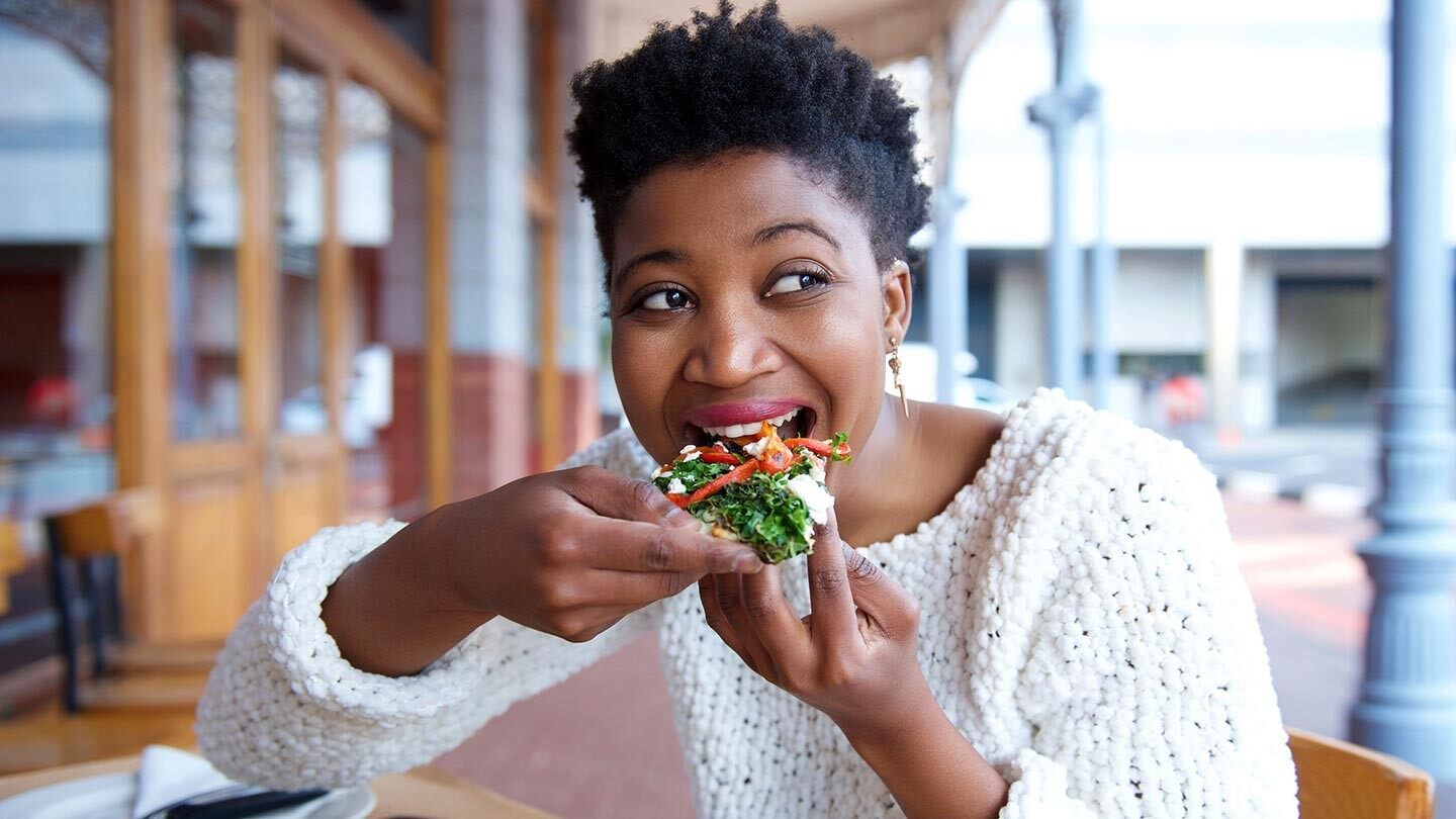 Weird World Eating Food With Mouth Open Makes It Taste Better