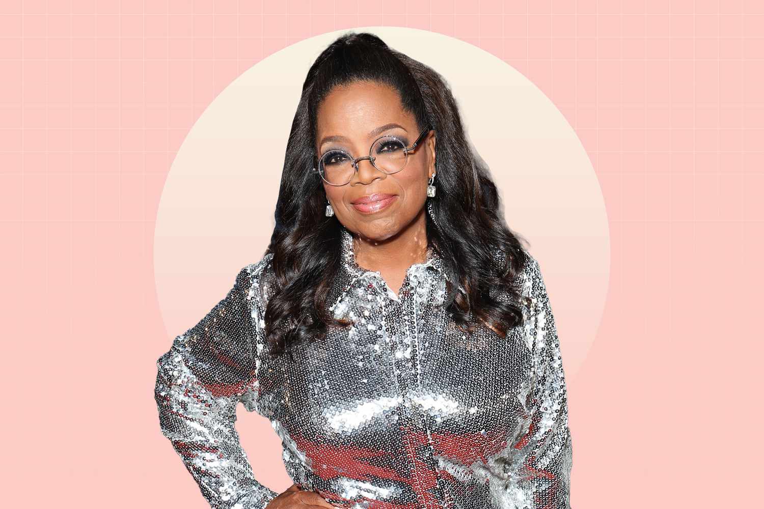 Oprah Winfrey, 69, flaunts weight loss in purple gown at LA event